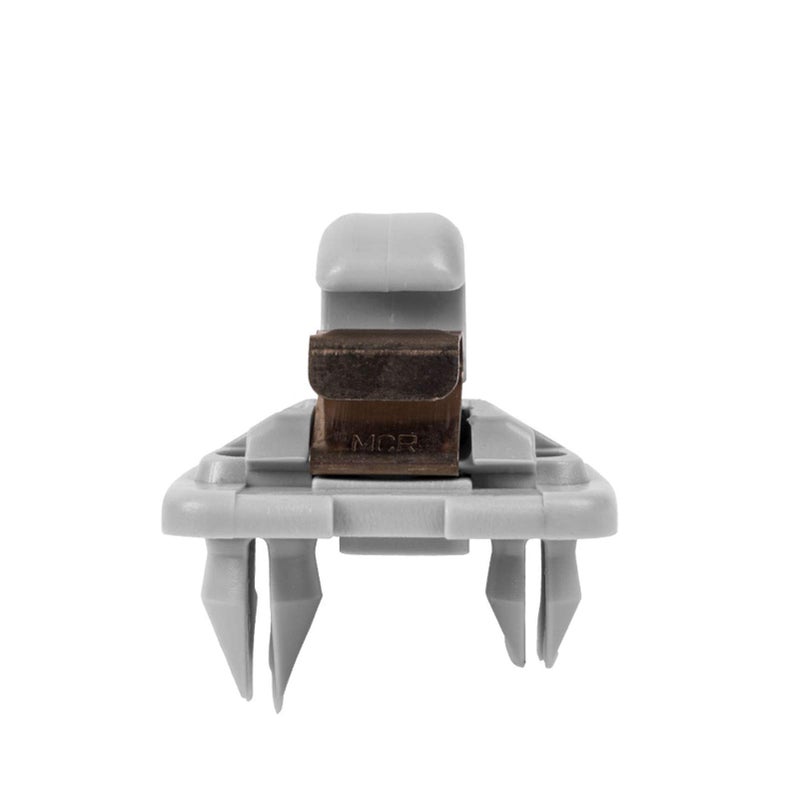 runmade Interior Sun Visor Hook Clip Bracket Grey Compatible with Audi A1 A3 A4 A5 Q3 Q5 S3 S4 S5 TT, OEM: 8E0 857 562, 8U0 857 562A - Image 5
